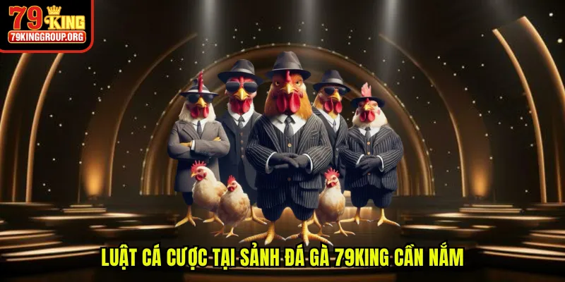 Luật cá cược tại sảnh đá gà 79King cần nắm